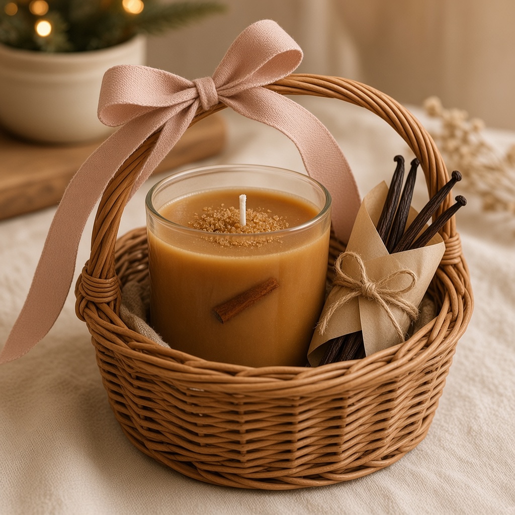 Holiday Hearth Basket